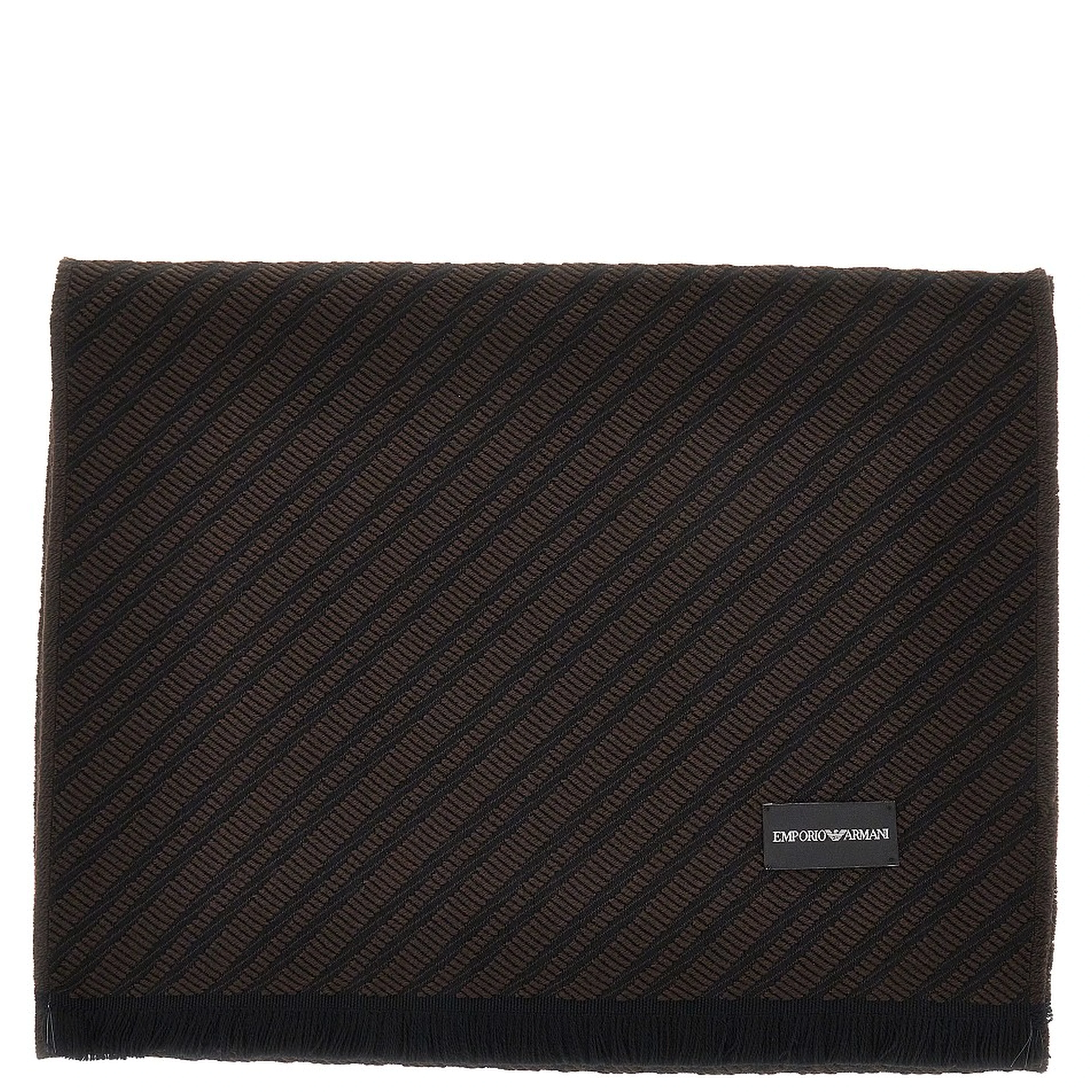 Jacquard viscose blend scarf