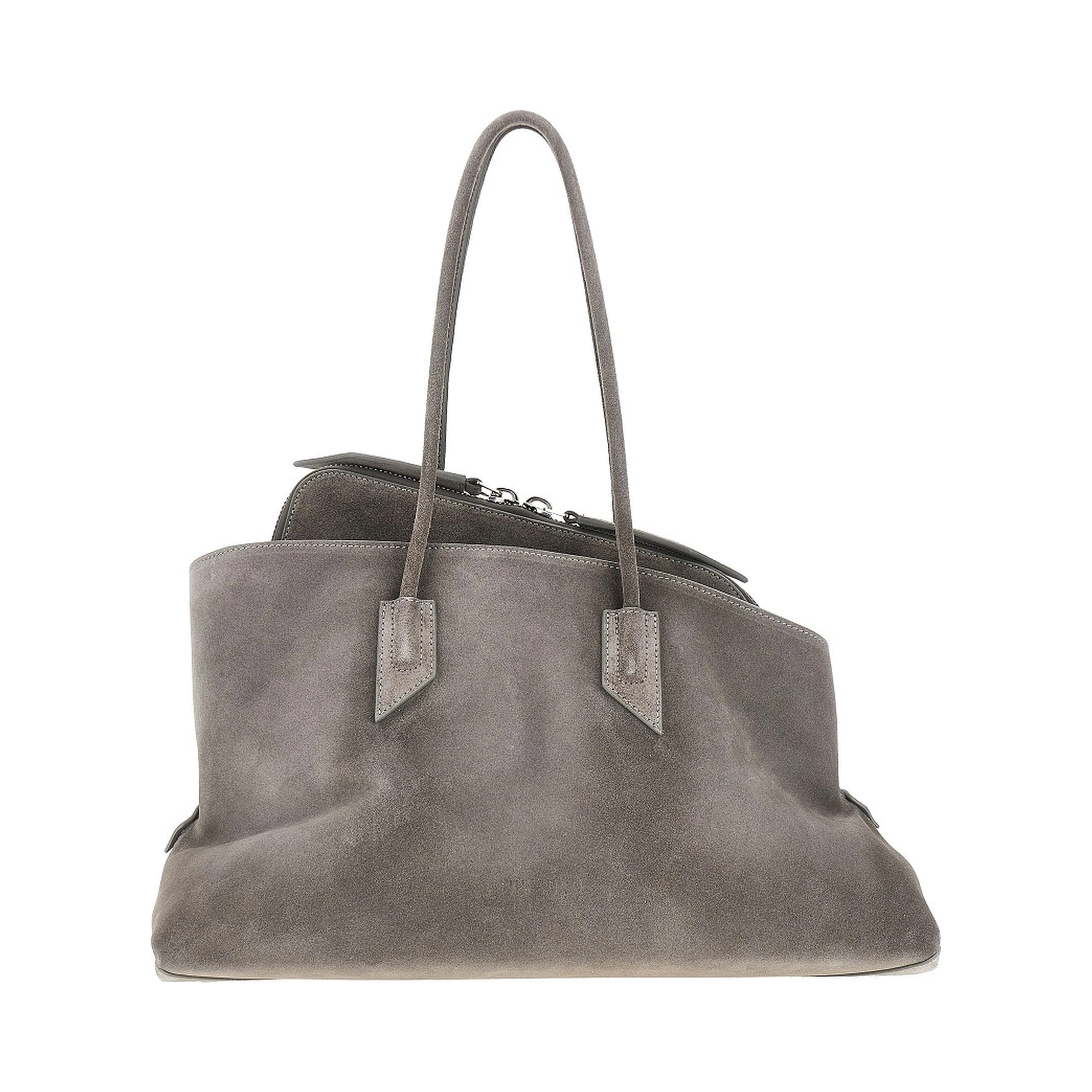 Suede leather medium 'La Passeggiata' bag