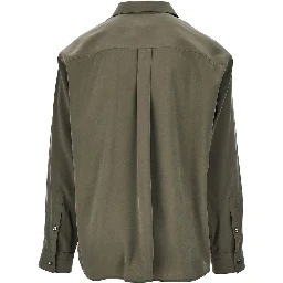 Silk-hand viscose shirt