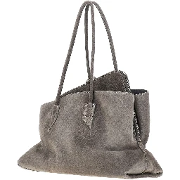 Suede leather medium 'La Passeggiata' bag