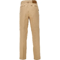 Gabardine chino pants