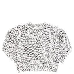 Tigers intarsia cotton cardigan