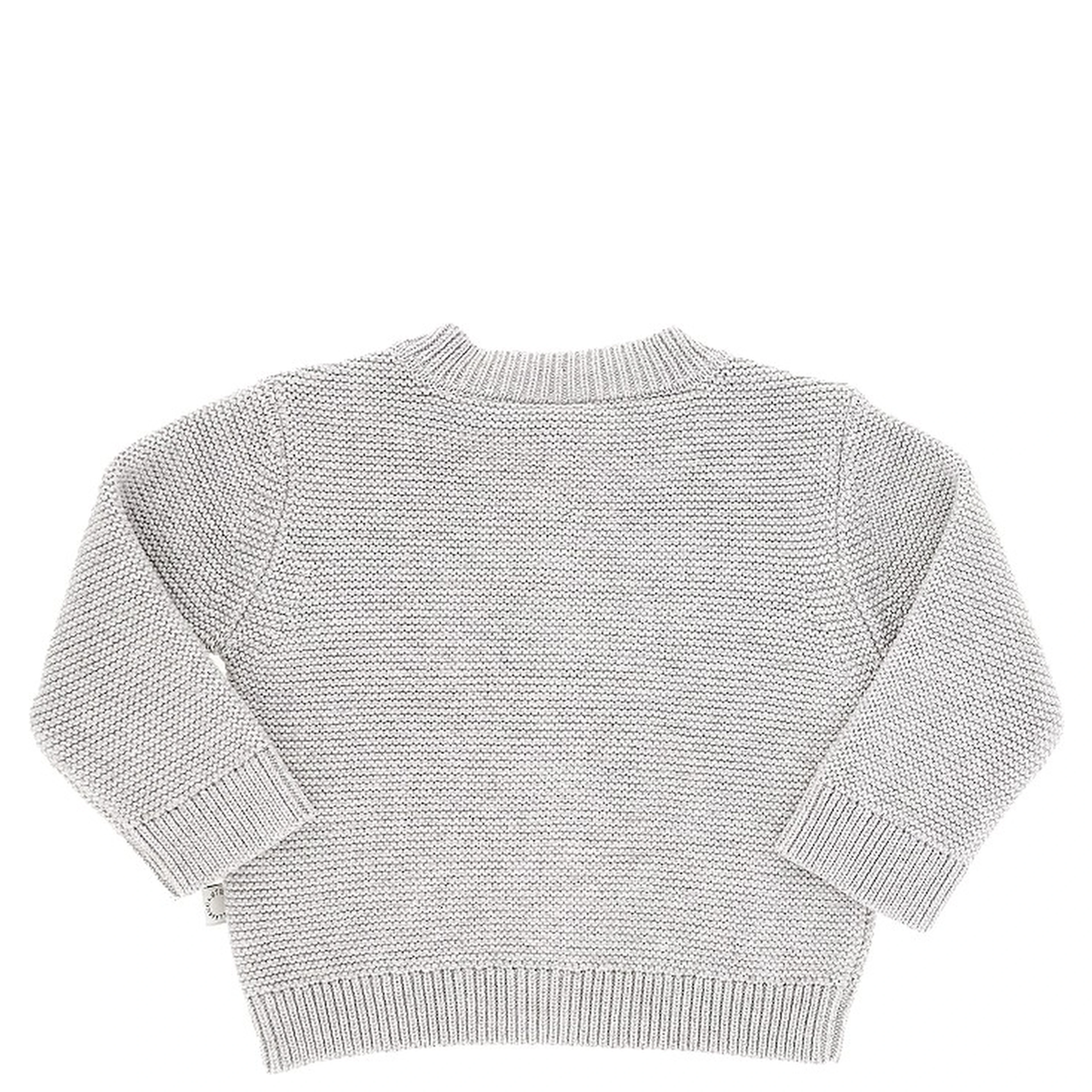 Tigers intarsia cotton cardigan