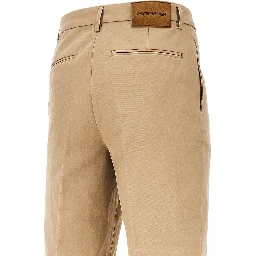 Gabardine chino pants