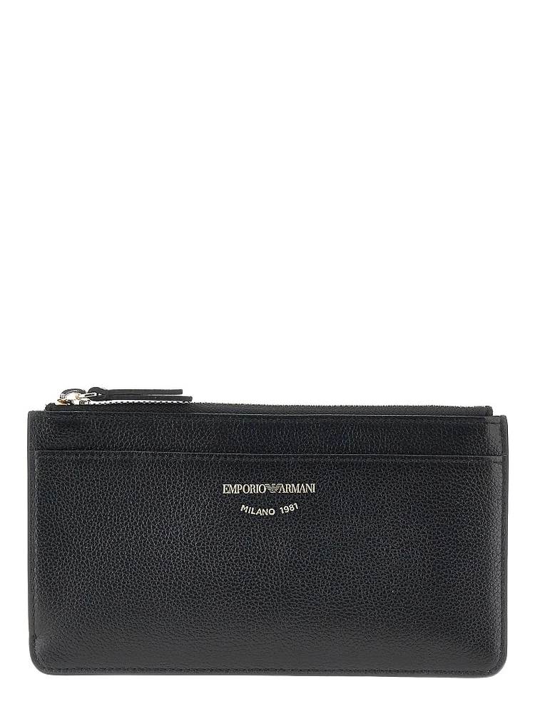 Faux leather cardholder pouch