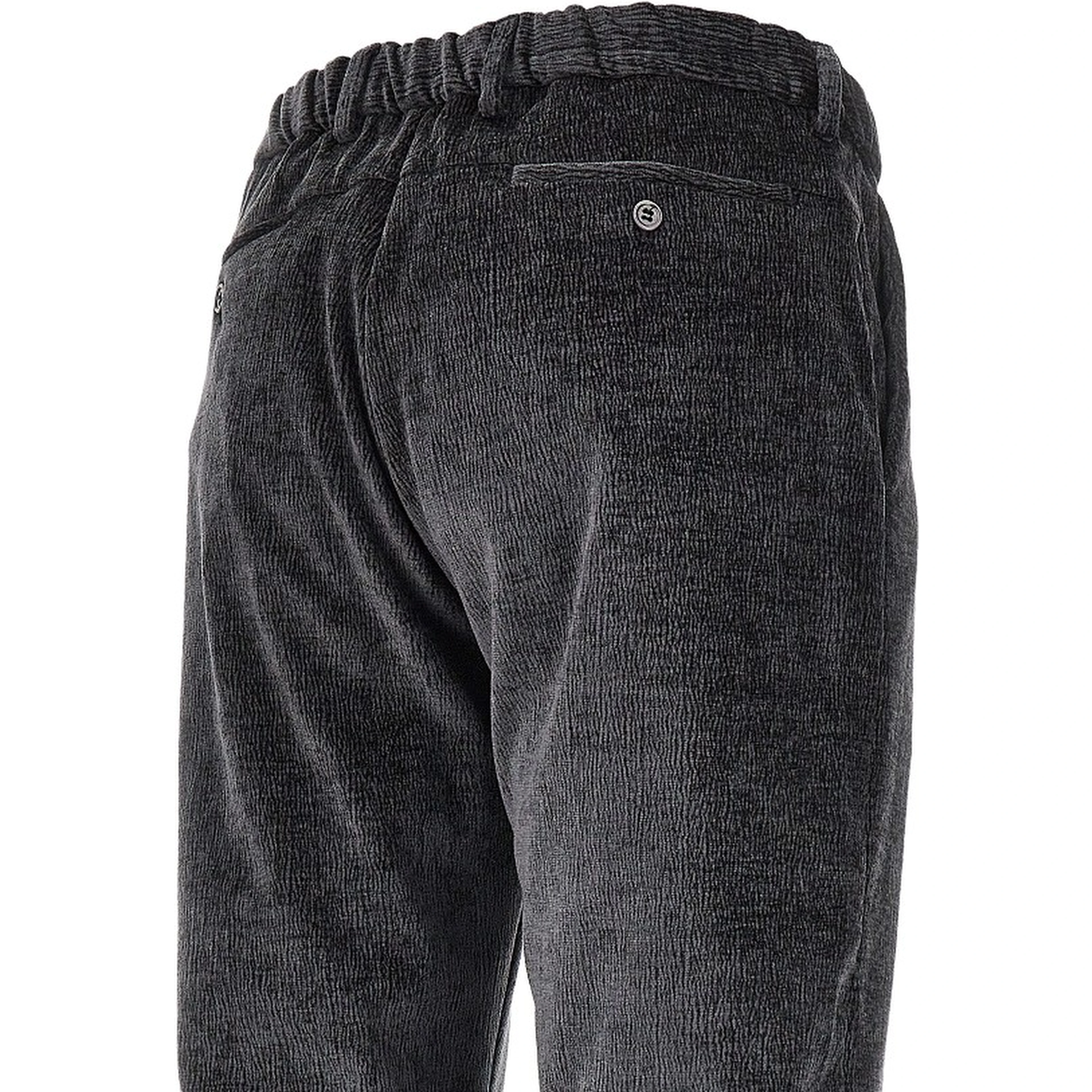 Textured velvet pants
