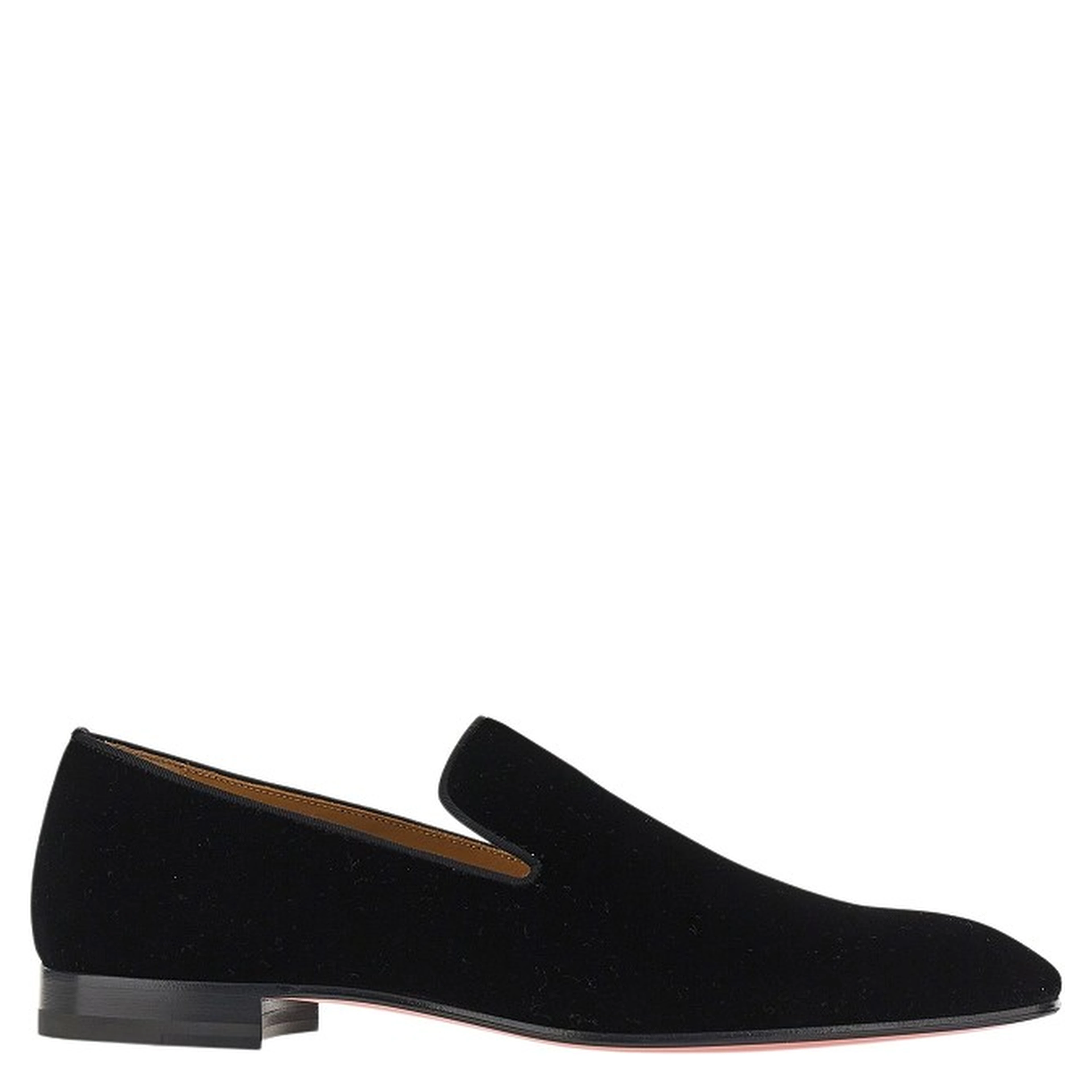 'Dandelion' velvet loafers