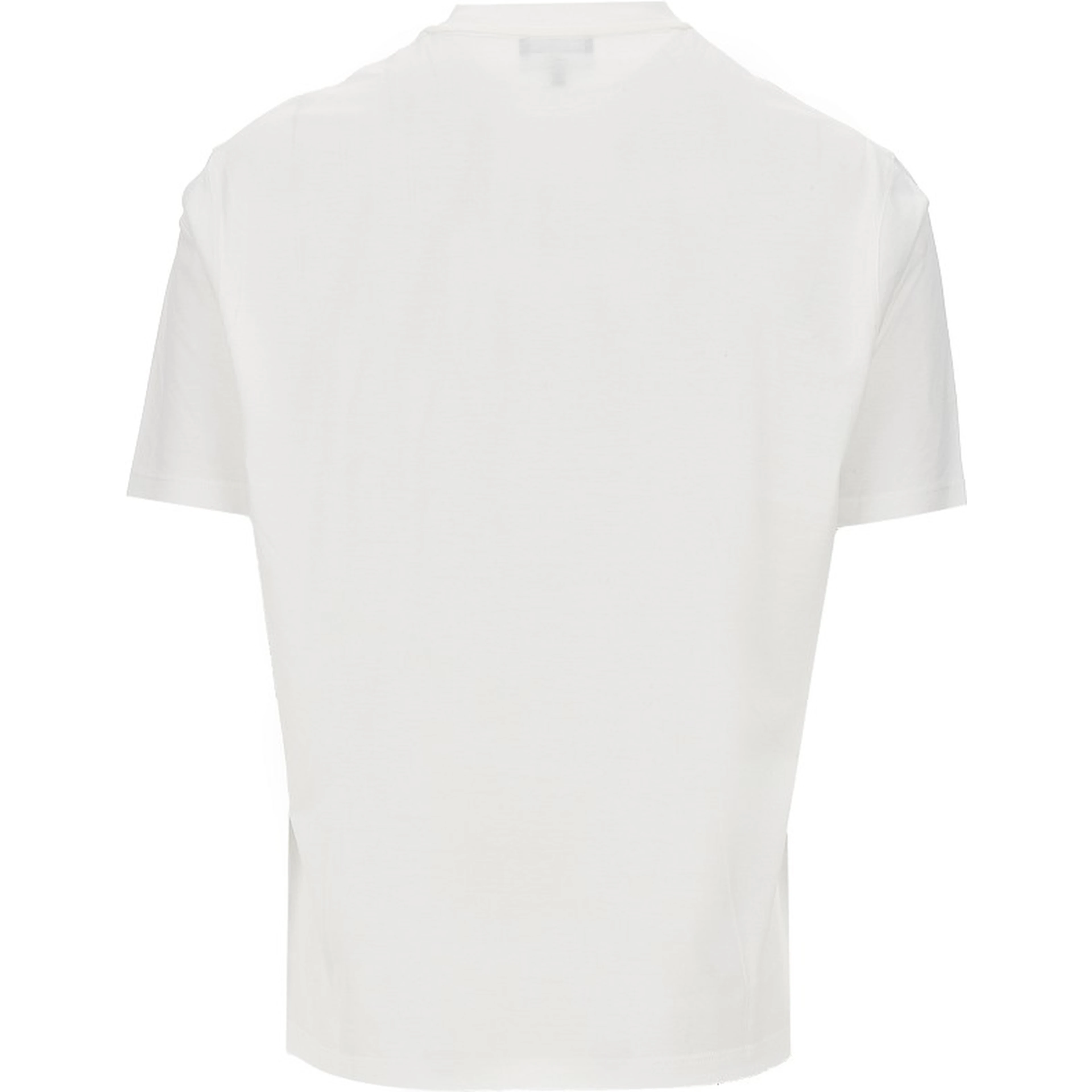 Lyocell and cotton blend T-shirt with logo