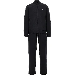 Cotton tracksuit with embroidery
