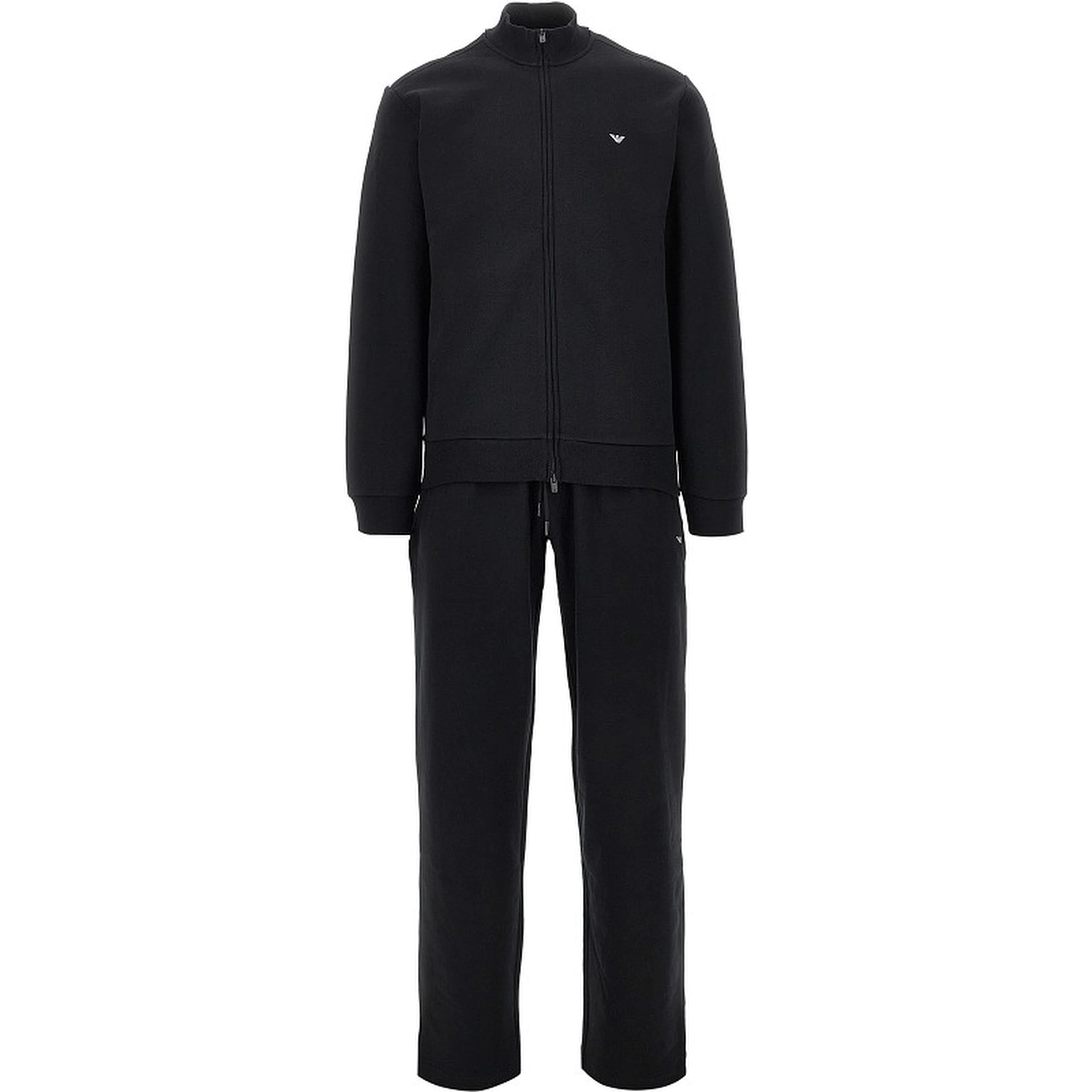 Cotton tracksuit with embroidery