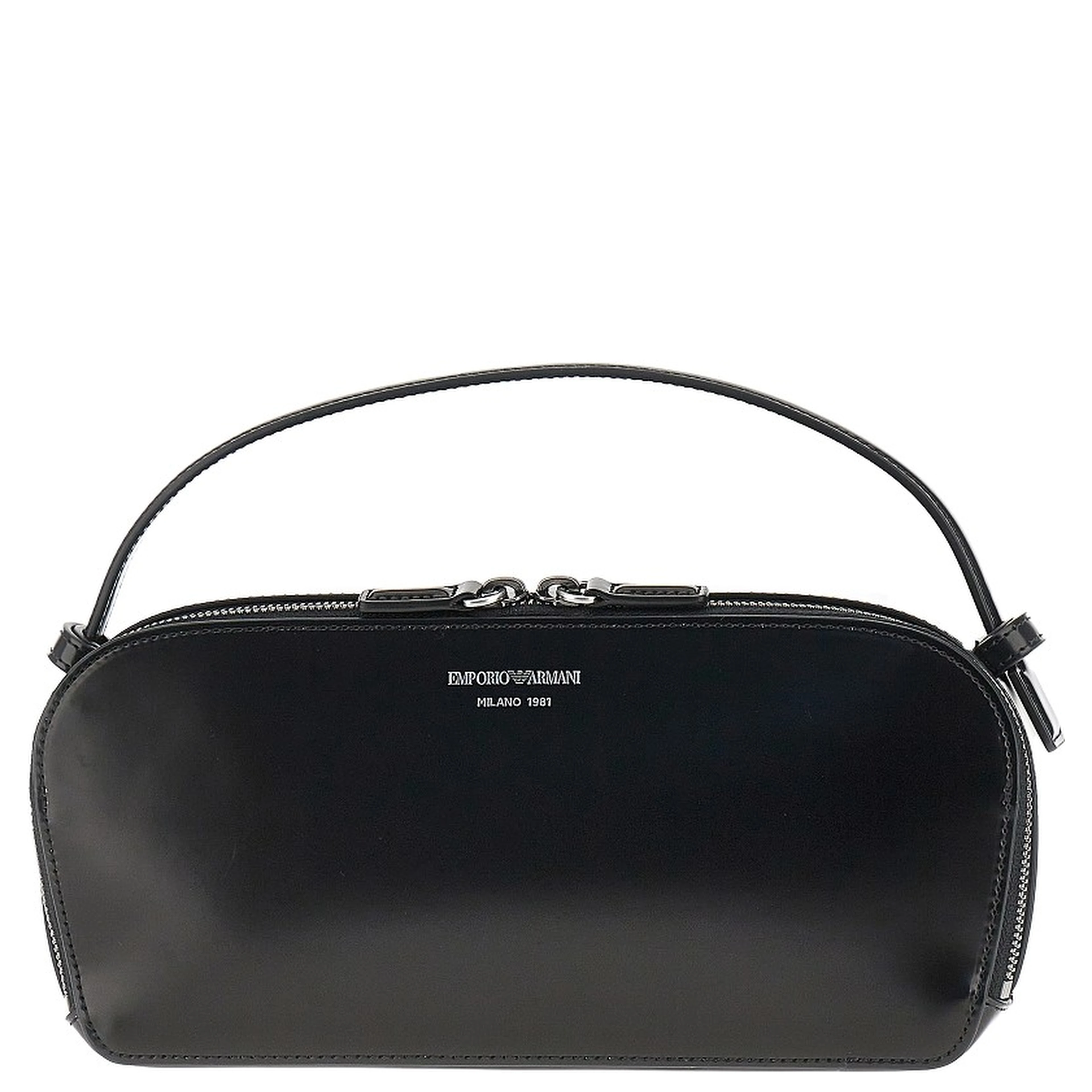 Spazzolato faux leather bag