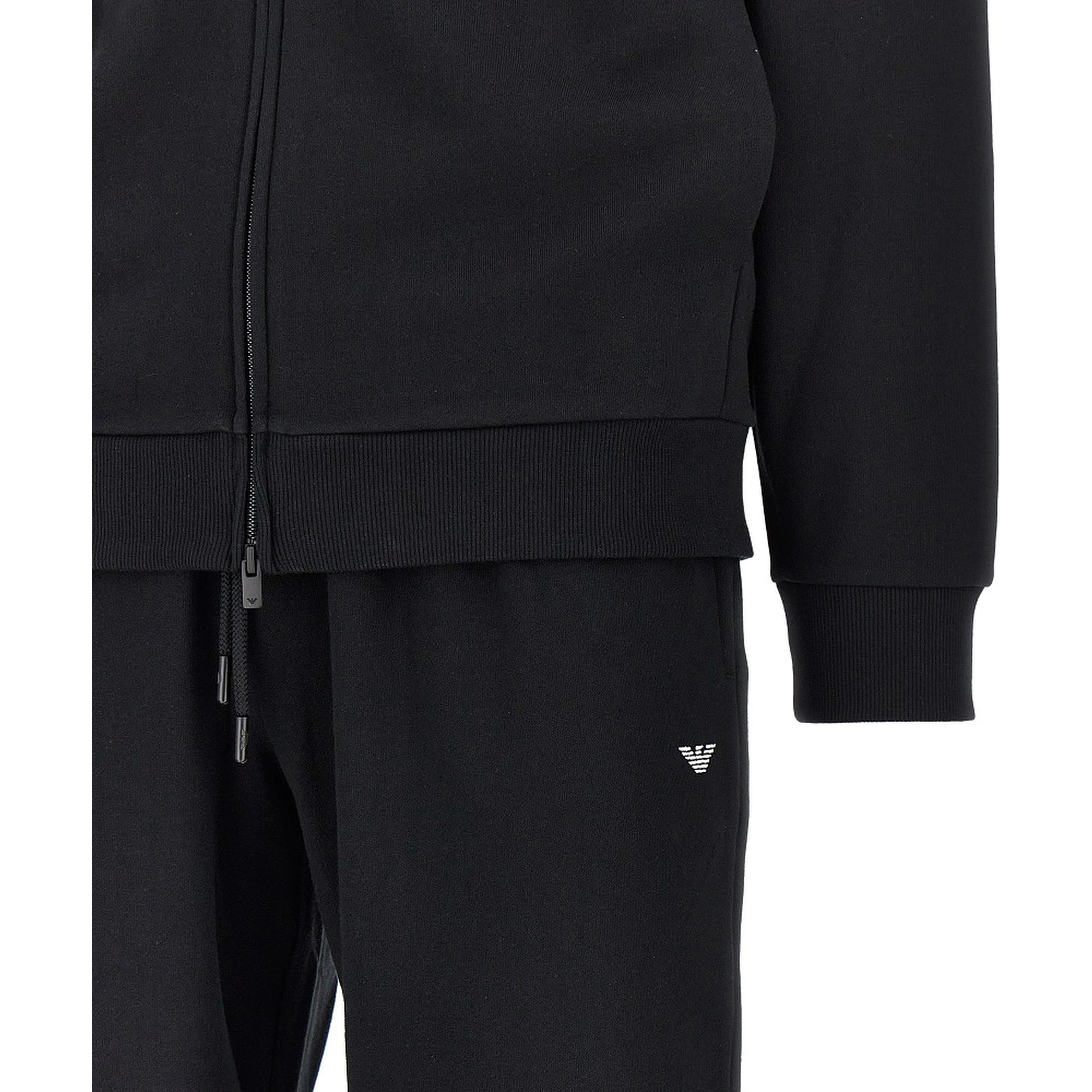 Cotton tracksuit with embroidery