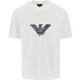 Jersey T-shirt with logo print