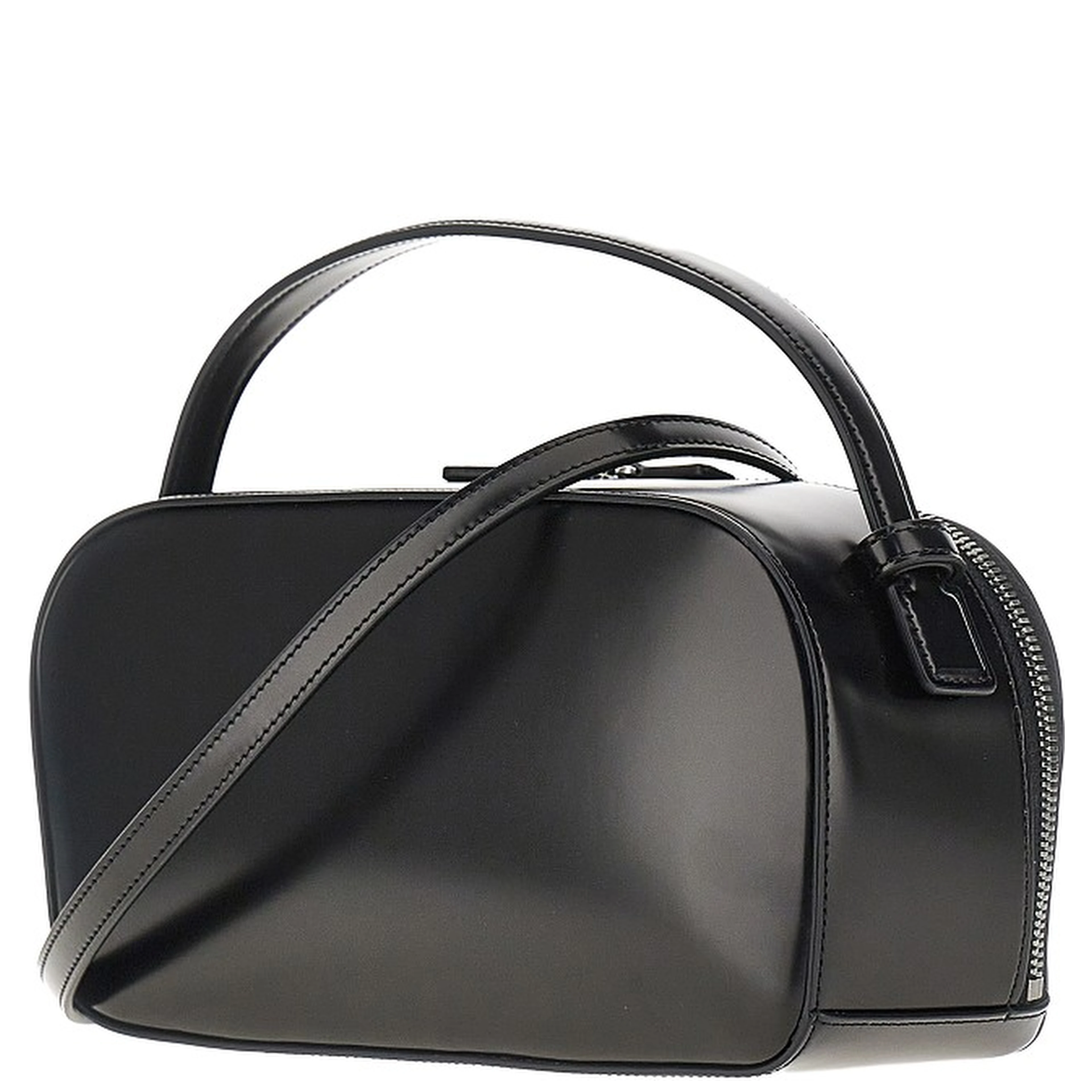 Spazzolato faux leather bag