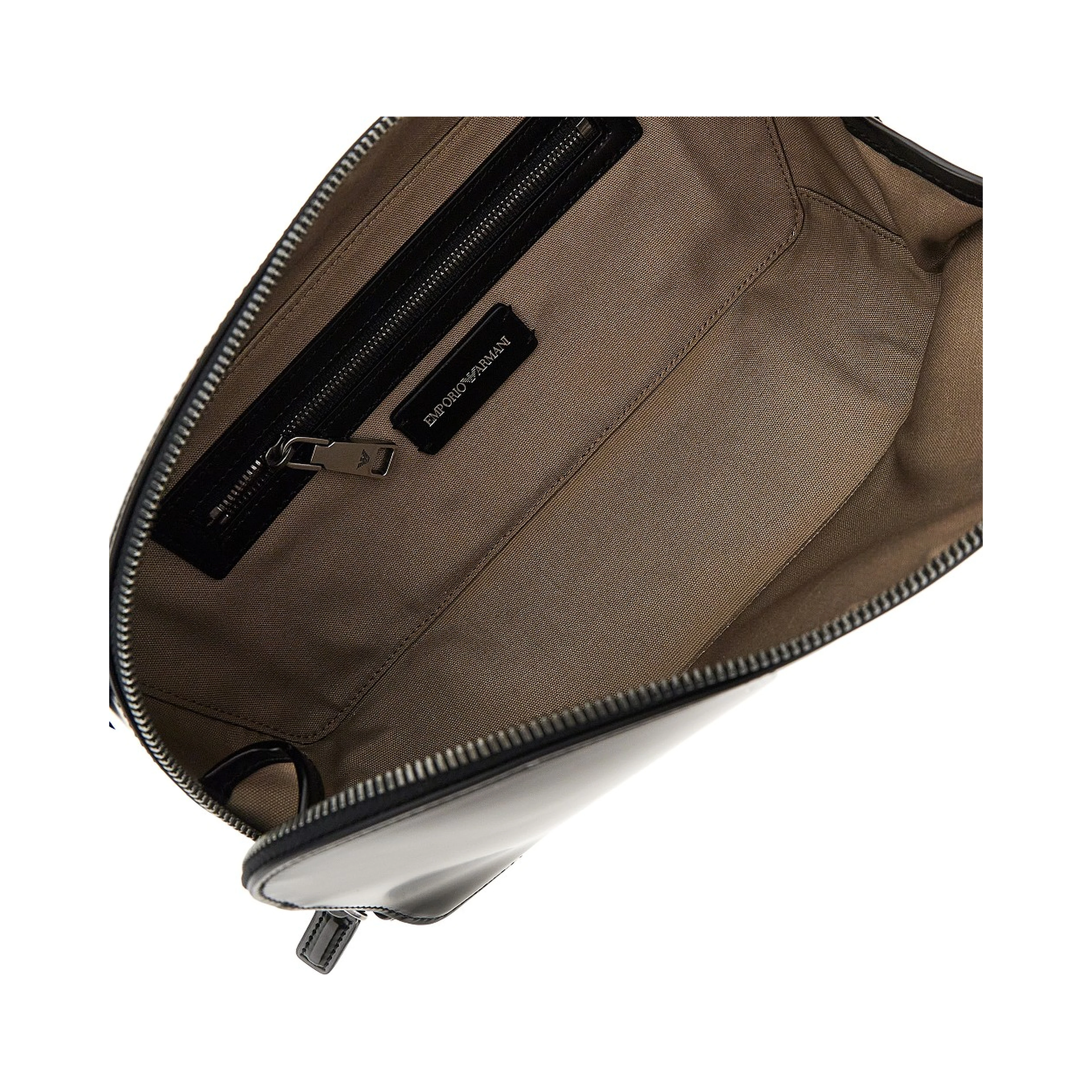 Spazzolato faux leather bag