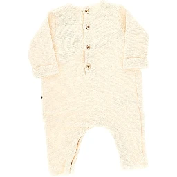 Ruffled cotton-blend romper suit