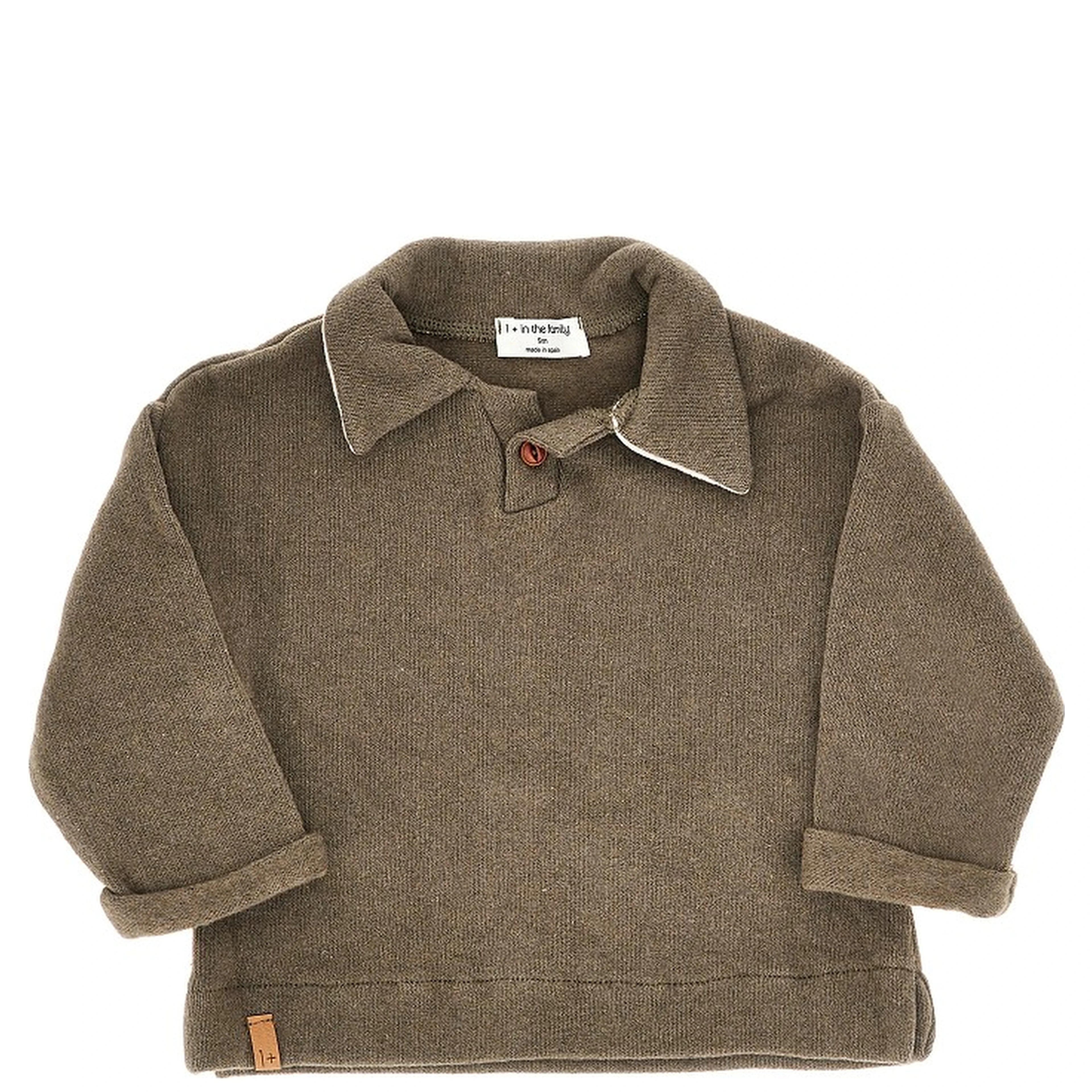 Cotton-blend polo shirt