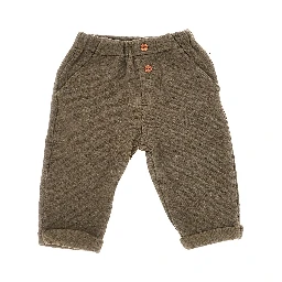 Cotton-blend pants