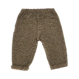 Cotton-blend pants
