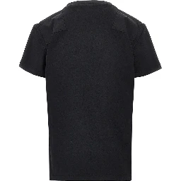 Cotton and lyocell T-shirt with patch