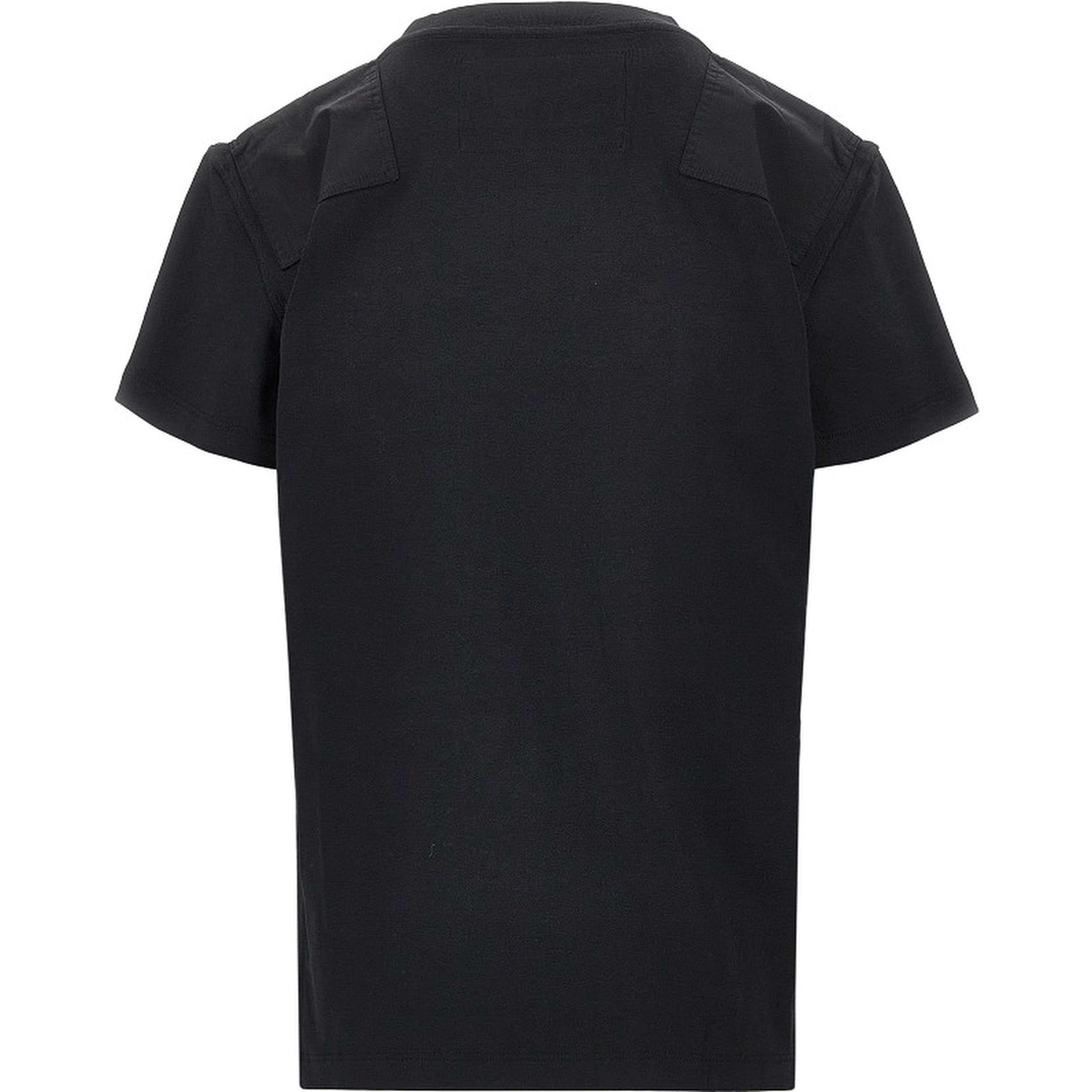Cotton and lyocell T-shirt with patch