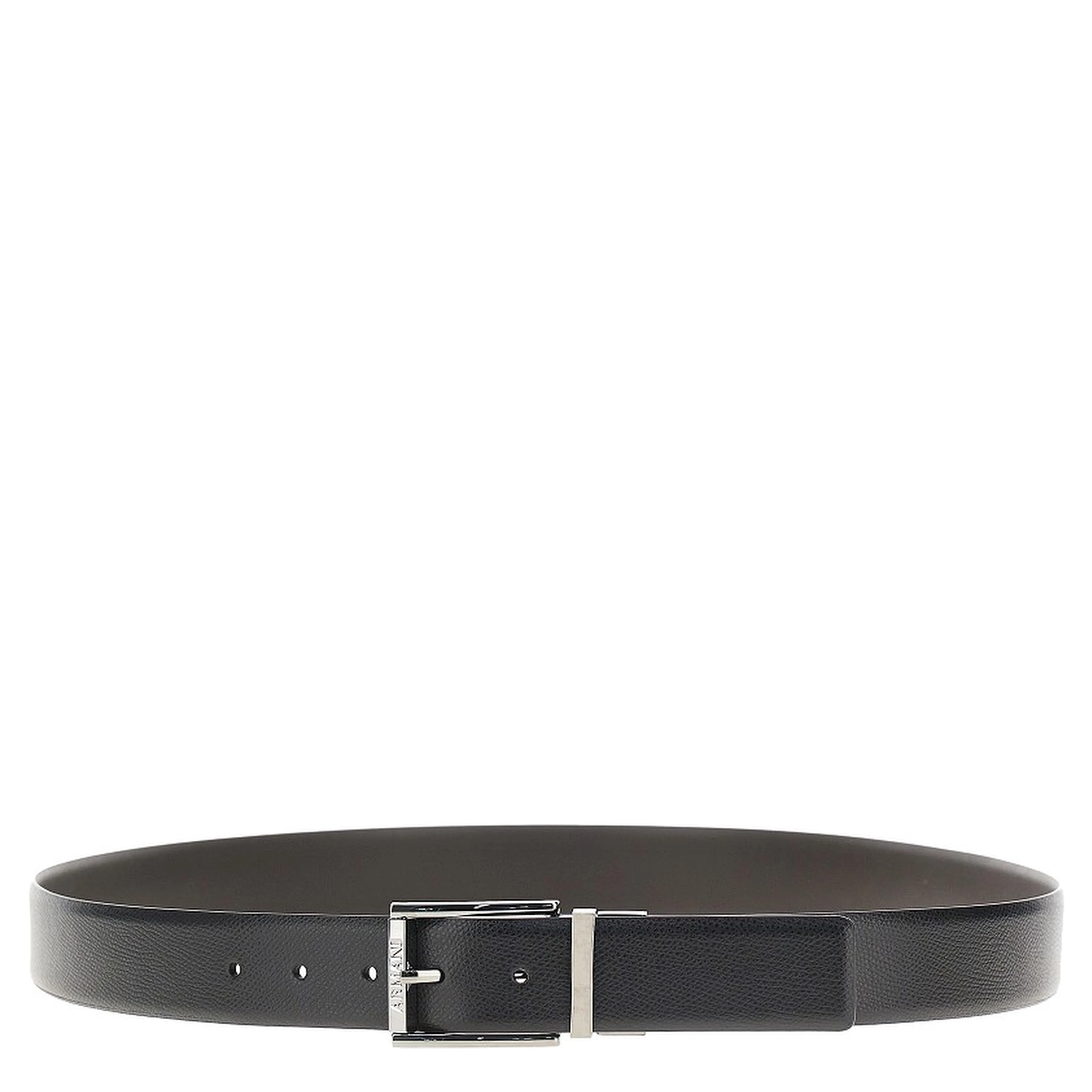 Reversible leather belt