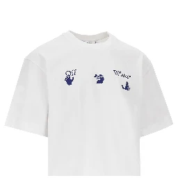 'Bacco Arrow Skate' cotton T-shirt