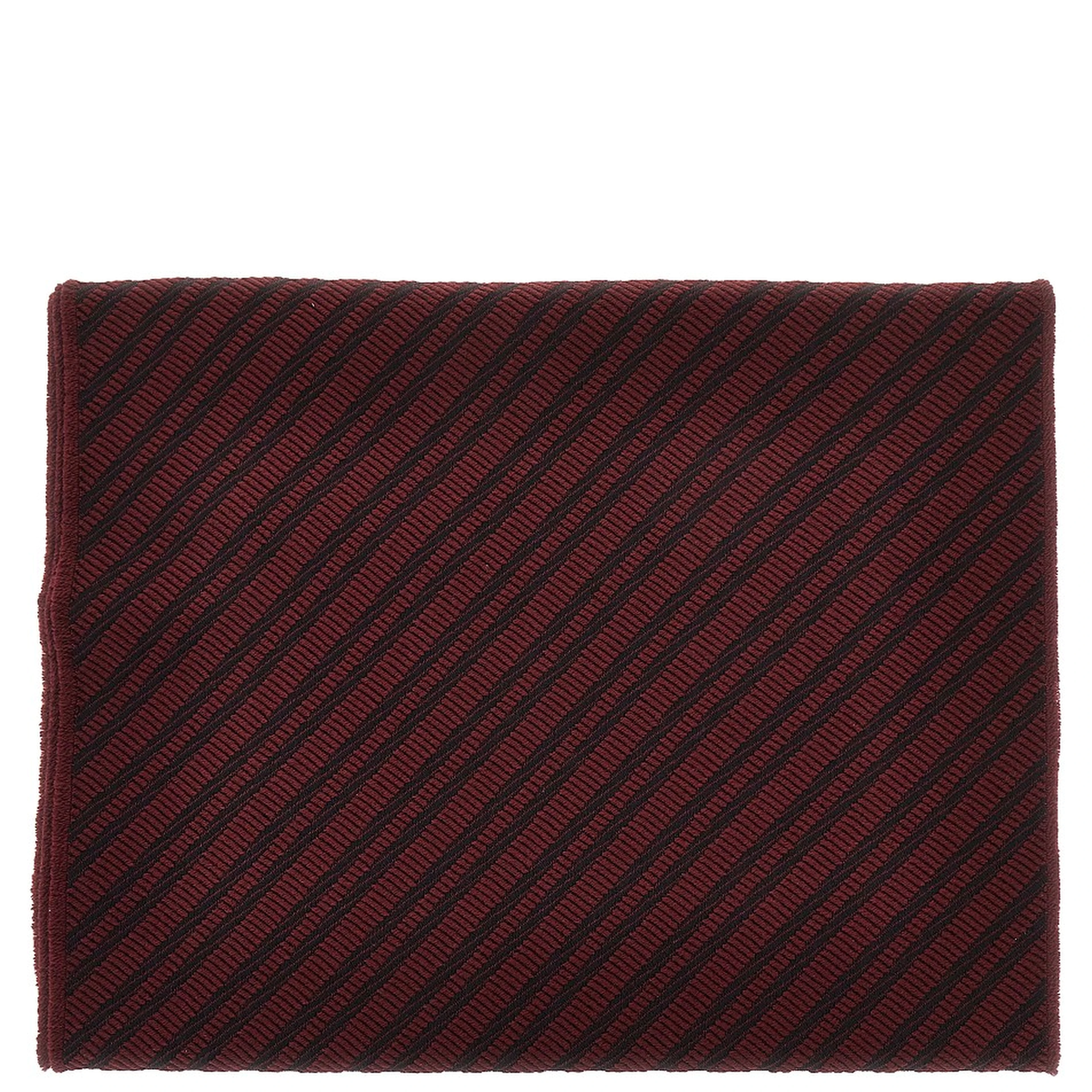 Jacquard wool scarf