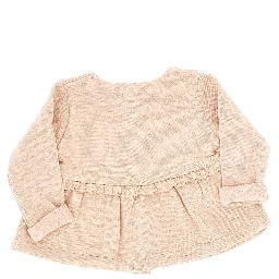 Cotton-blend knitted cardigan