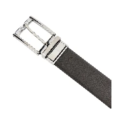 Reversible leather belt