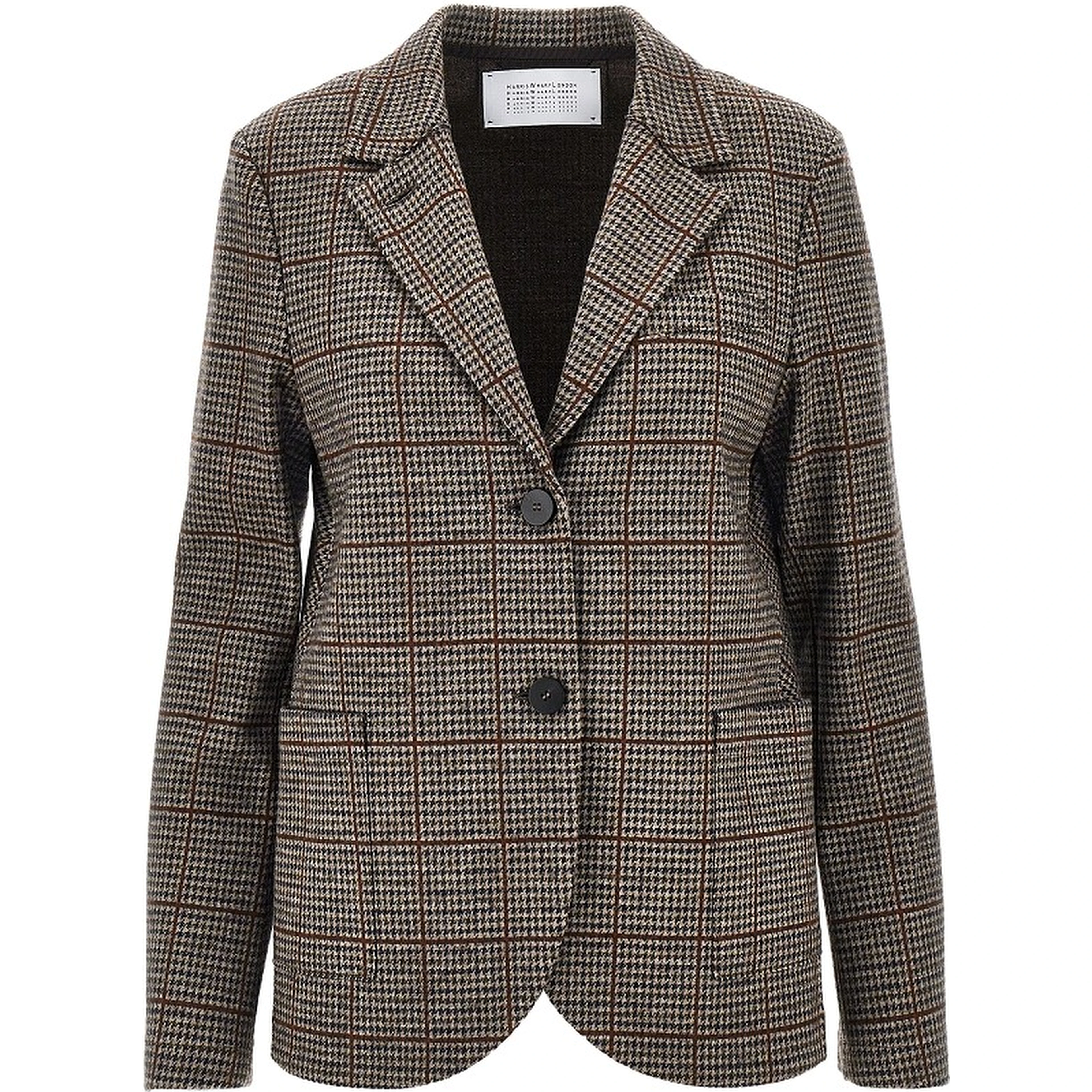 Prince of Wales Loro Piana fabric blazer