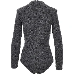 Wool jersey bodysuit