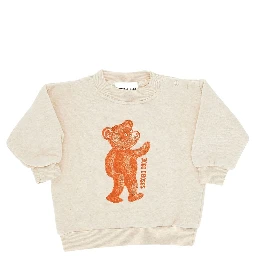 'Softpaw Monster' cotton sweatshirt