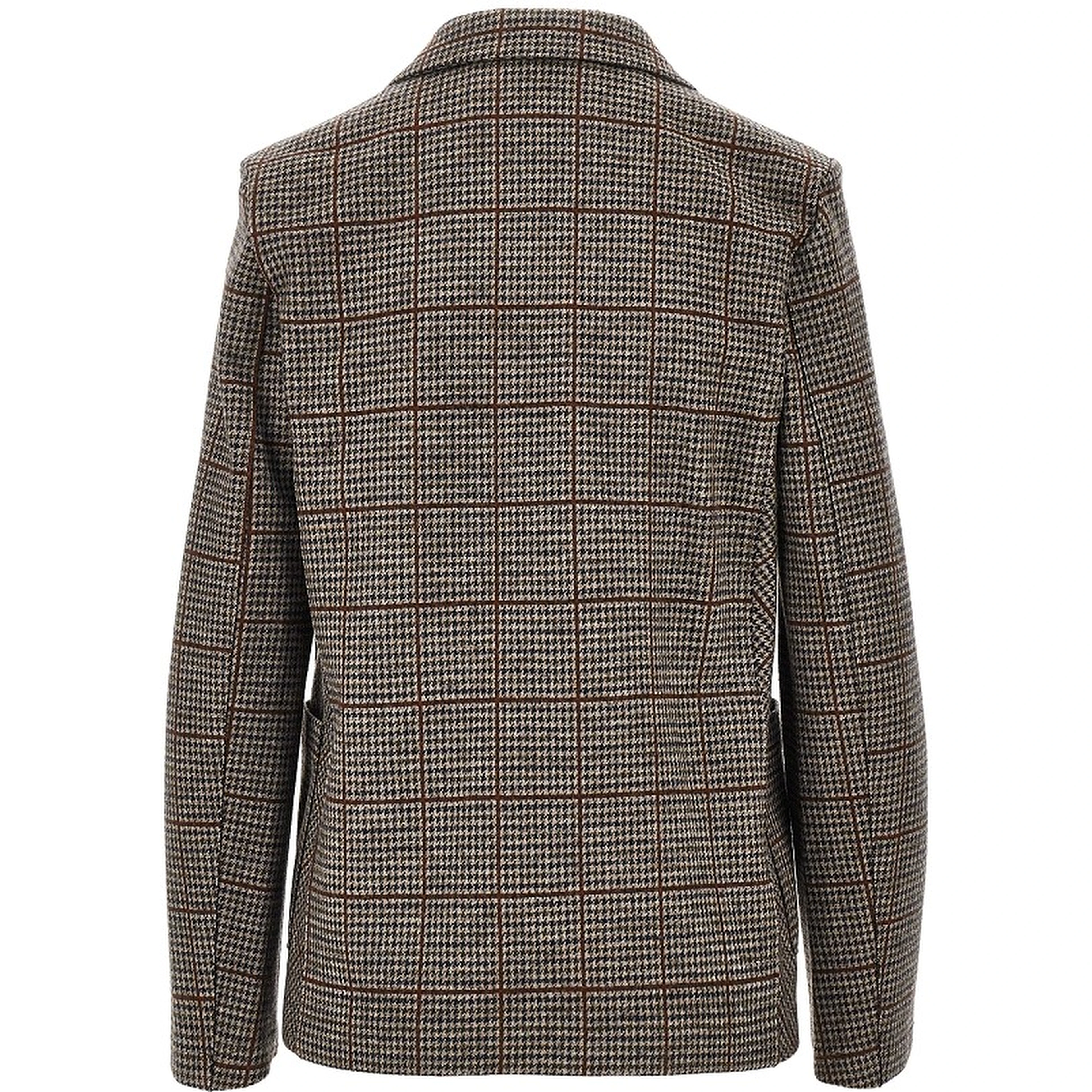 Prince of Wales Loro Piana fabric blazer