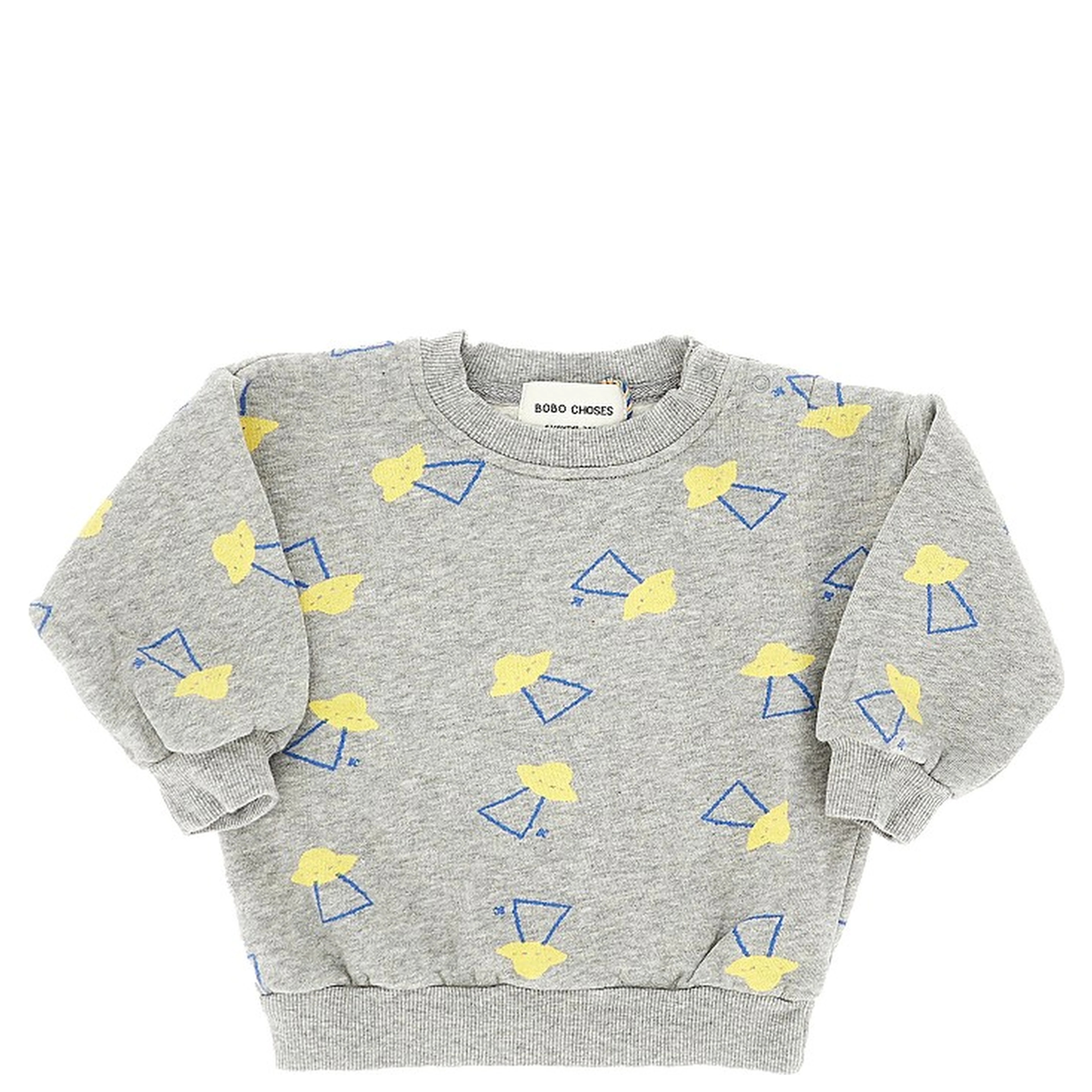 'Pixel Abduction' cotton sweatshirt