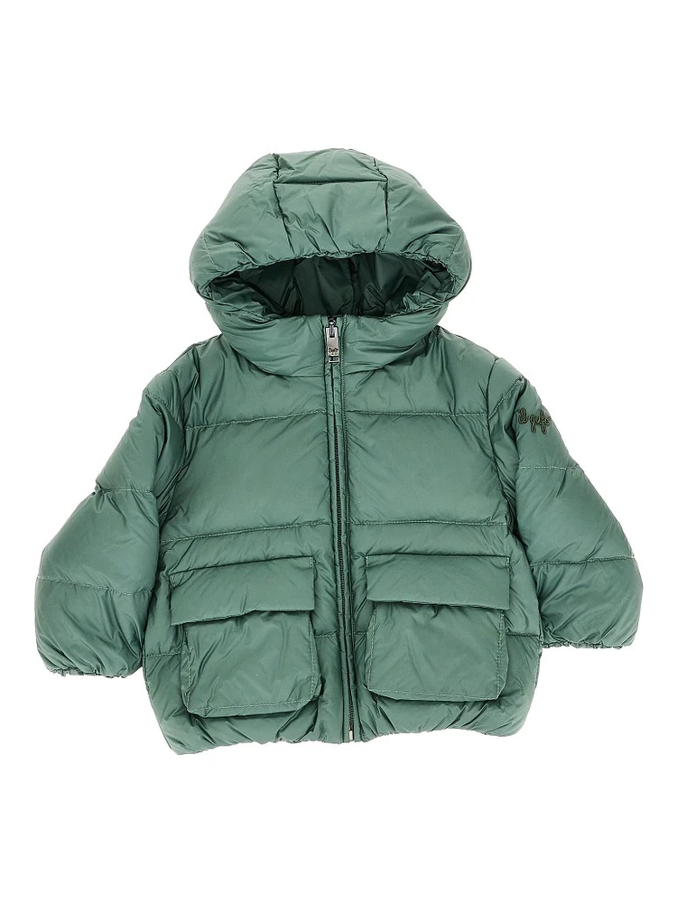 Padded nylon downjacket