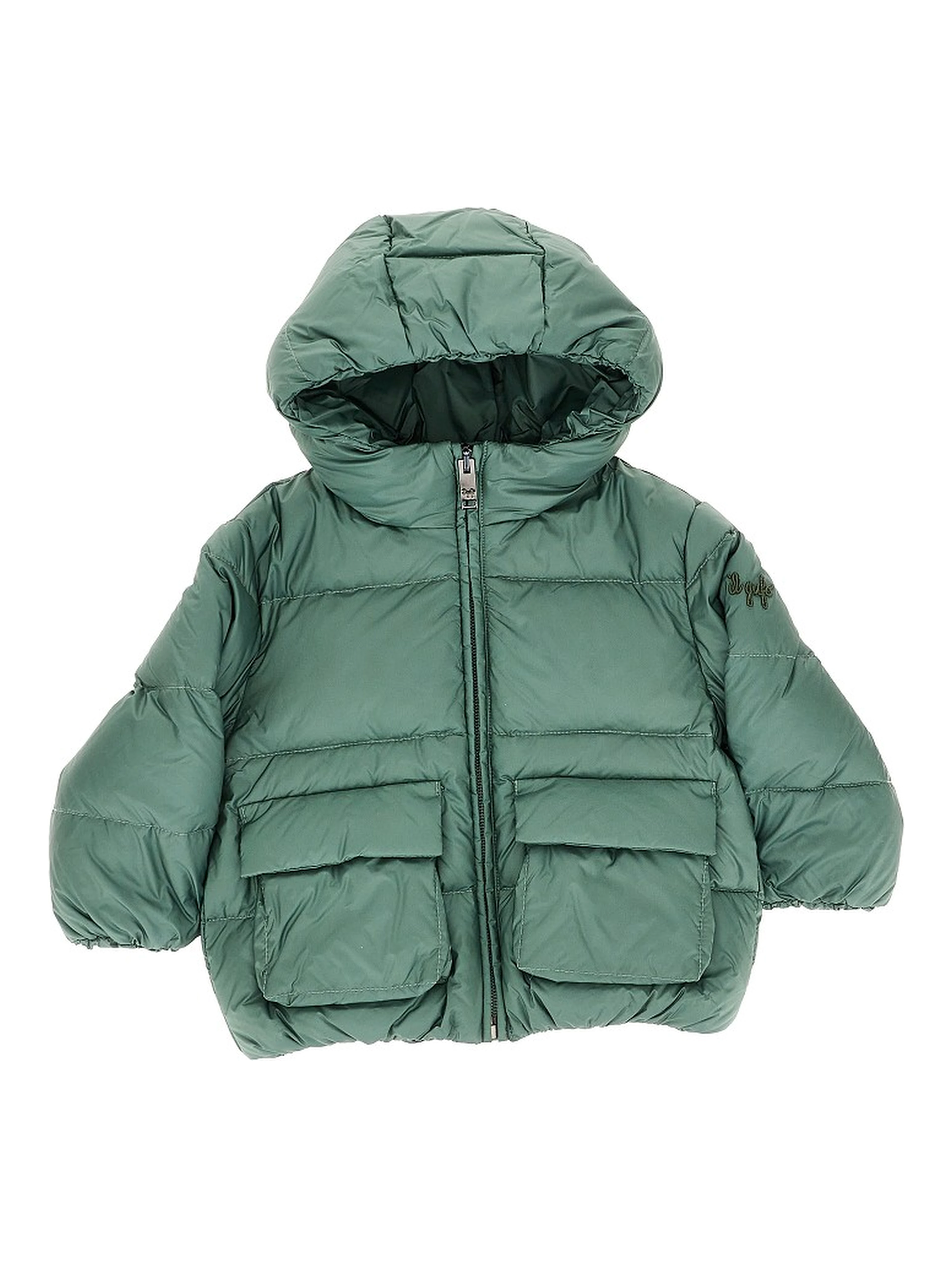 Padded nylon downjacket