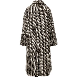 Cashmere-blend balmacaan coat