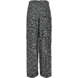 Wool-blend flannel pants