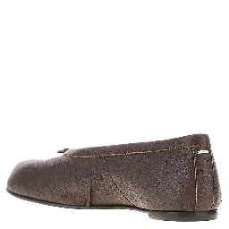 Leather Tabi ballerinas