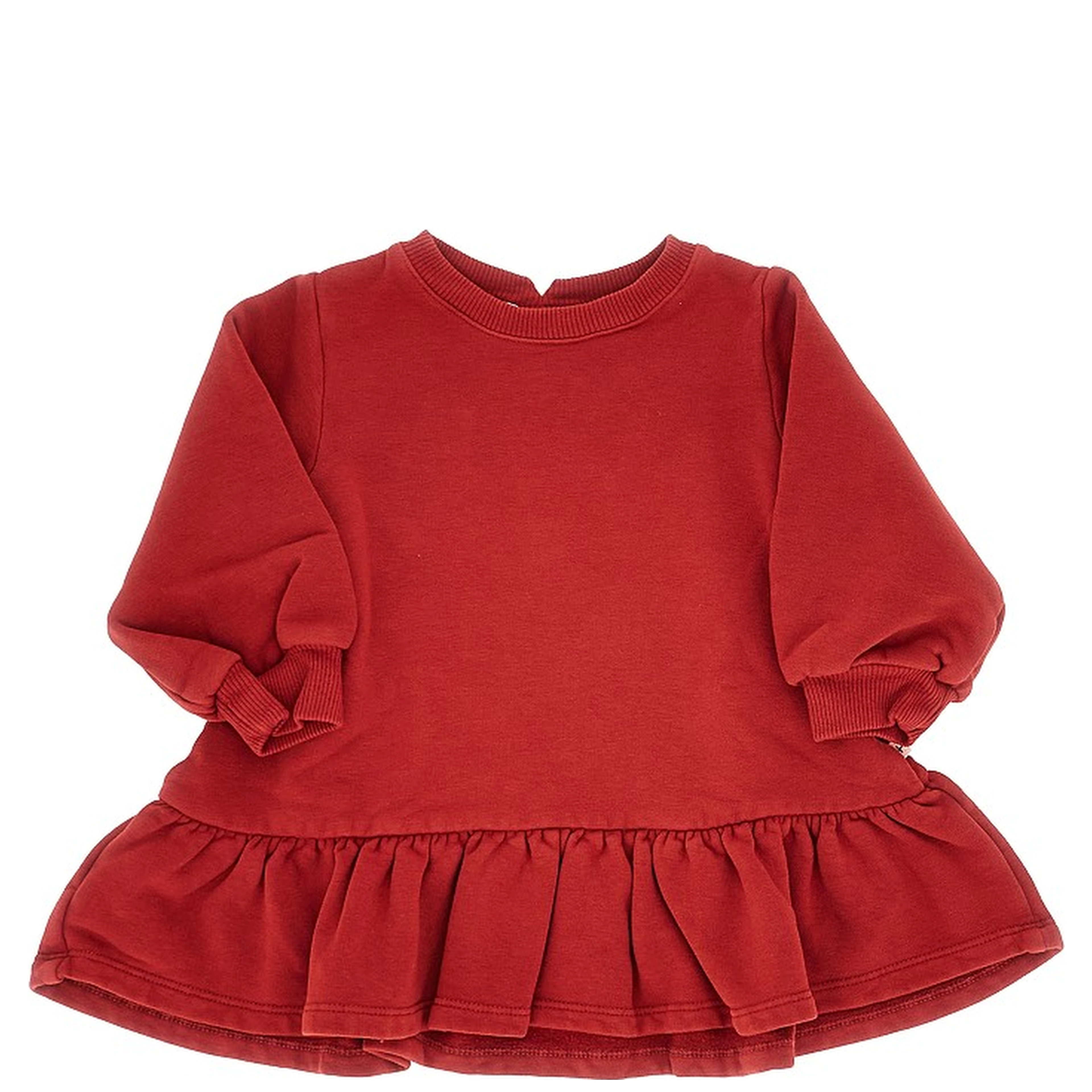 Stretch cotton mini dress