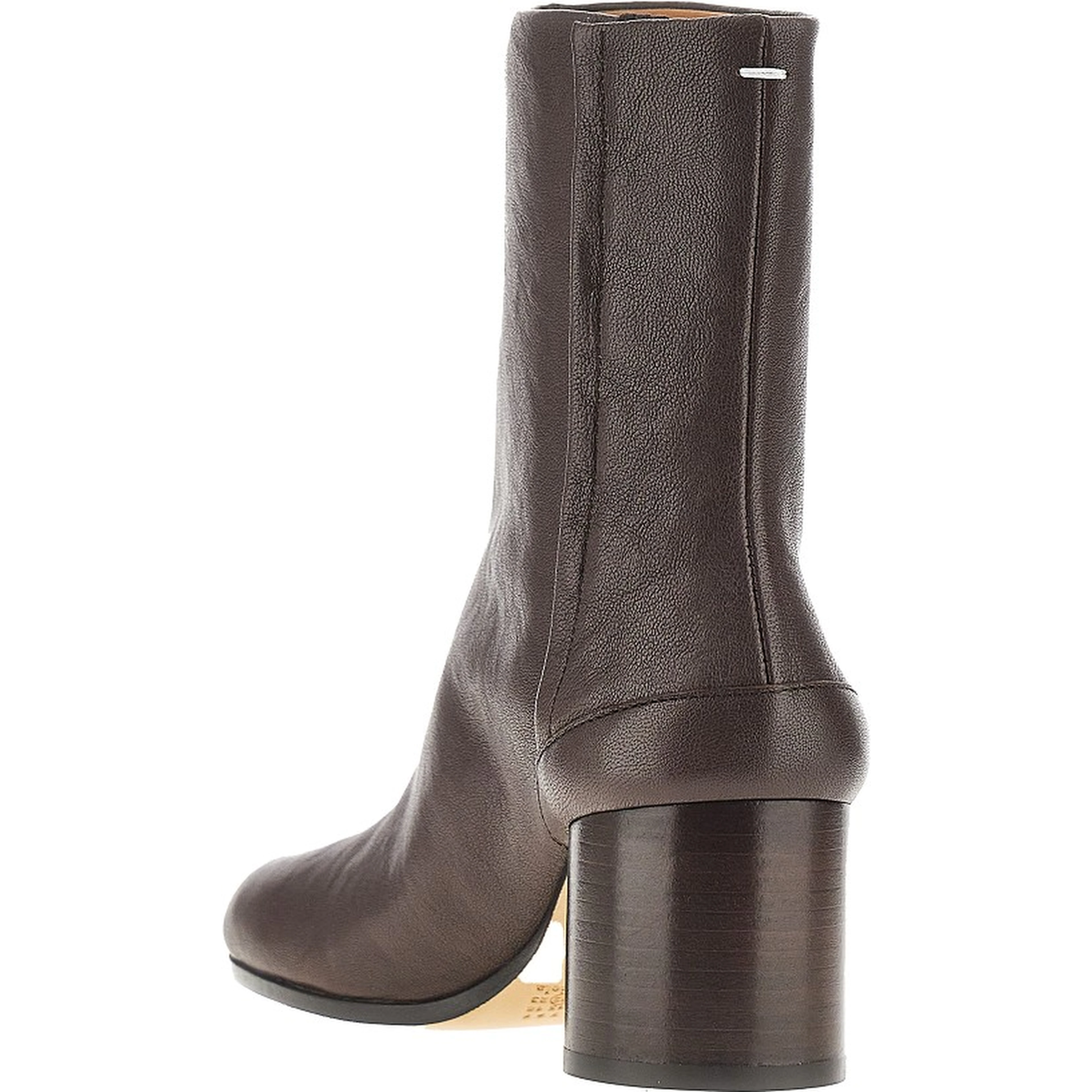 'Tabi' leather ankle boots