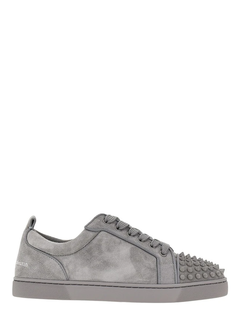 Suede leather 'Louis Jr Spikes' sneakers