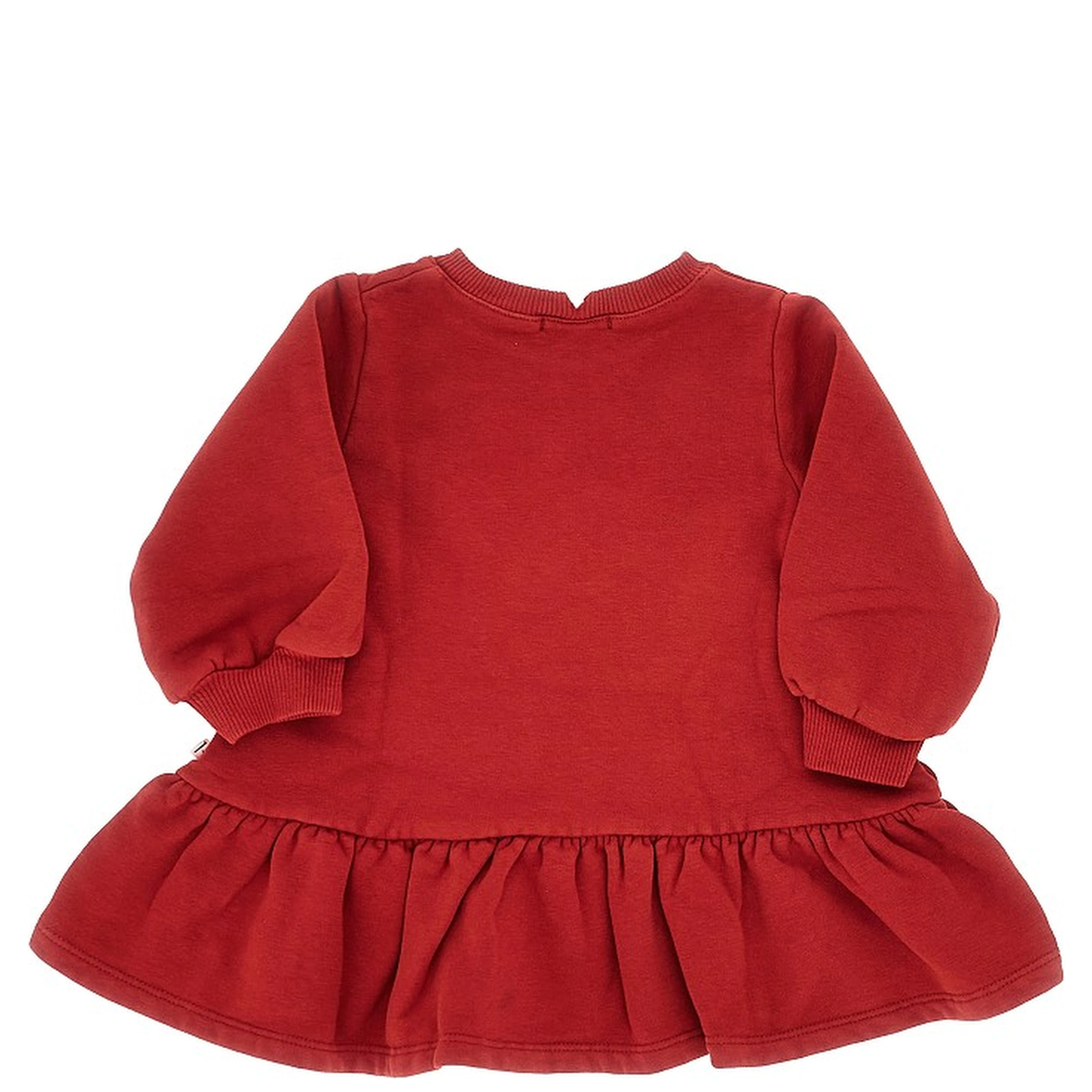 Stretch cotton mini dress