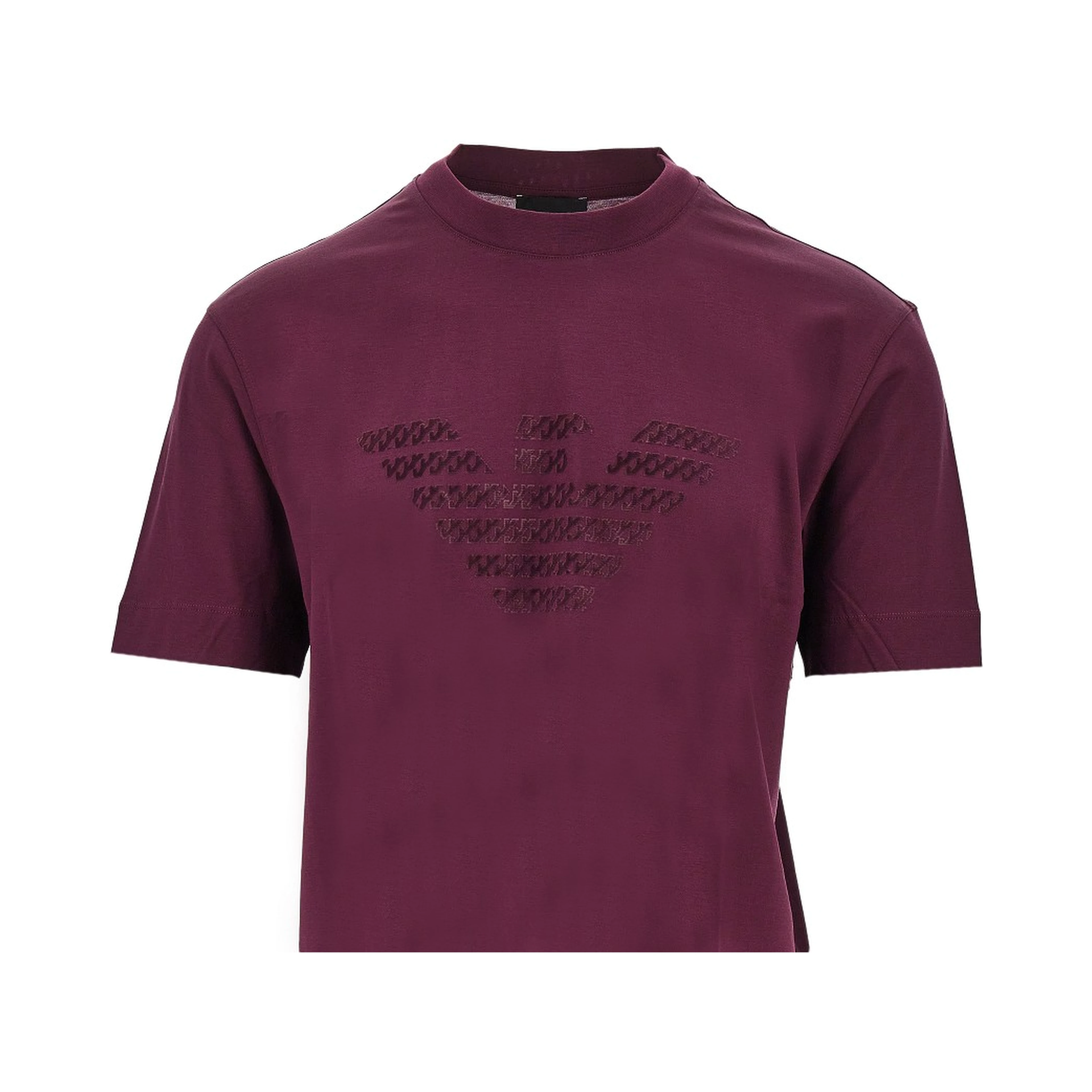 Lyocell and cotton blend T-shirt with logo
