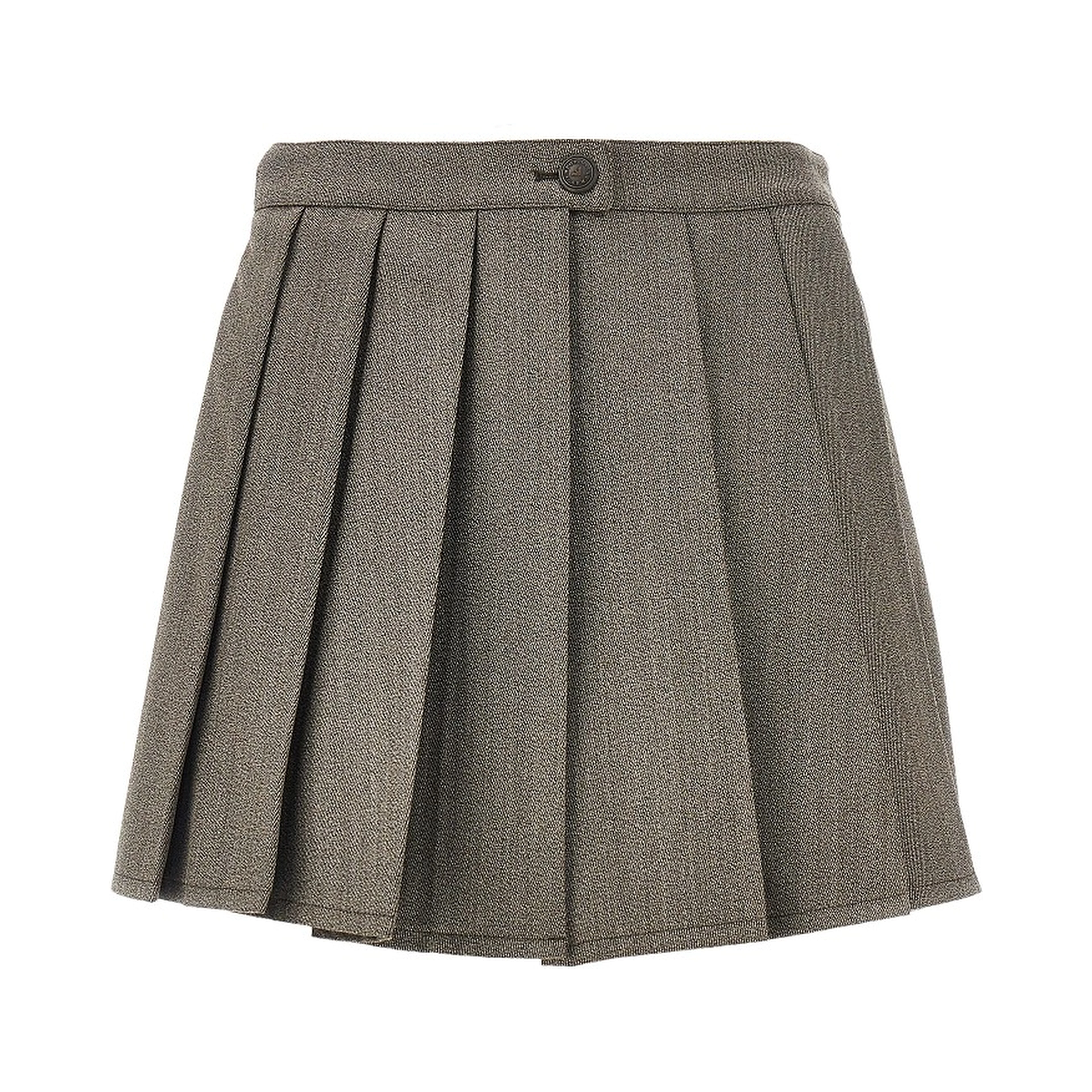 Wool twill skorts