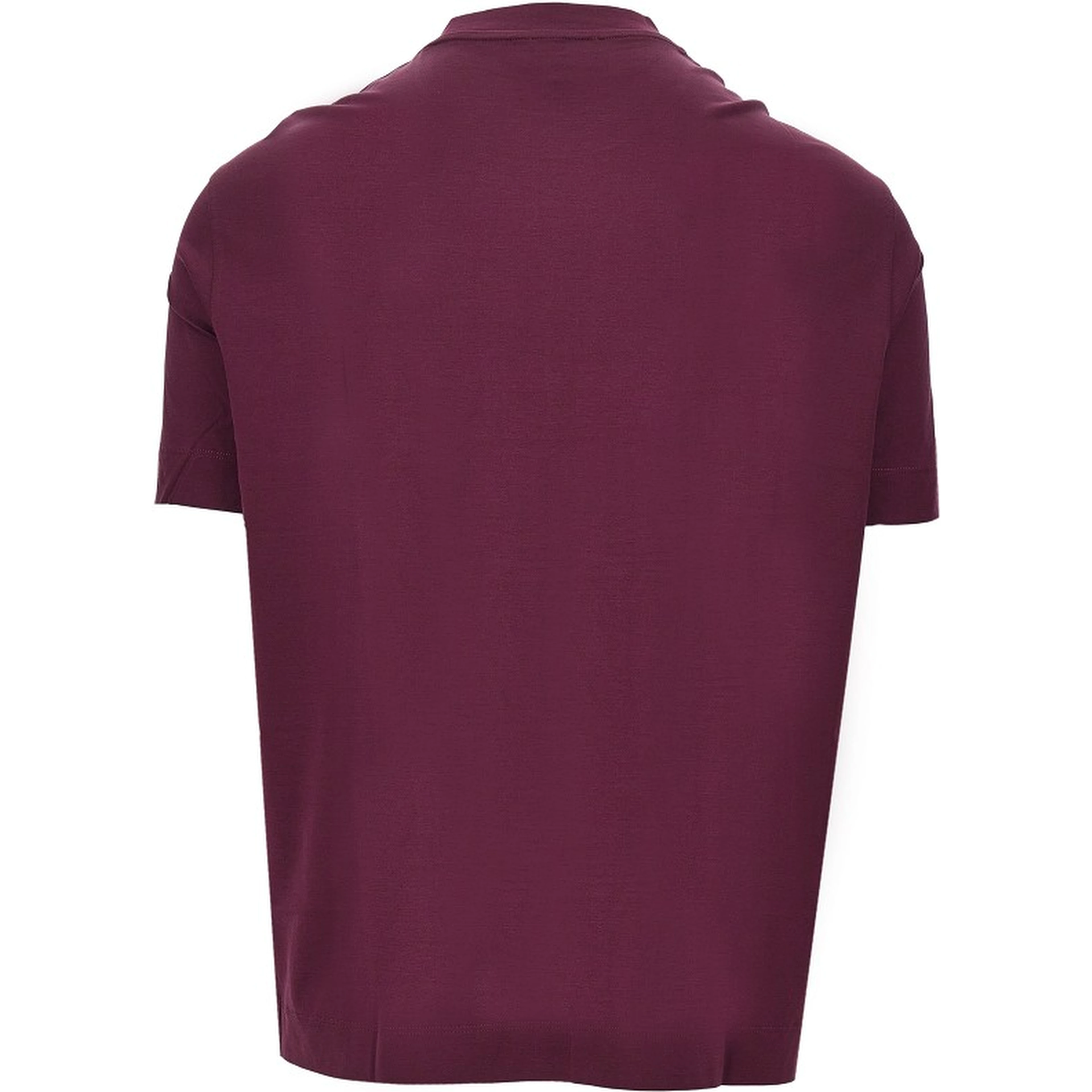 Lyocell and cotton blend T-shirt with logo