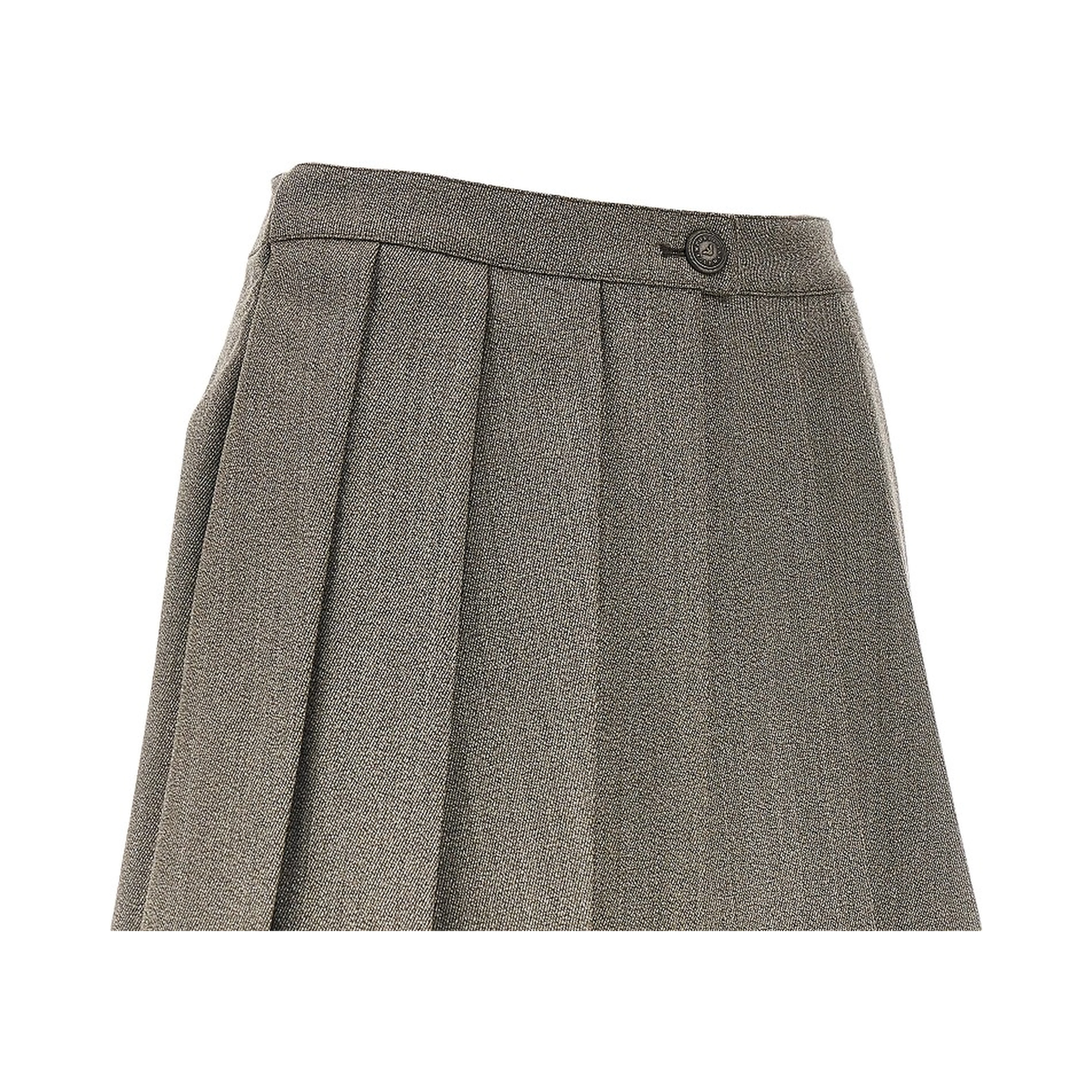 Wool twill skorts
