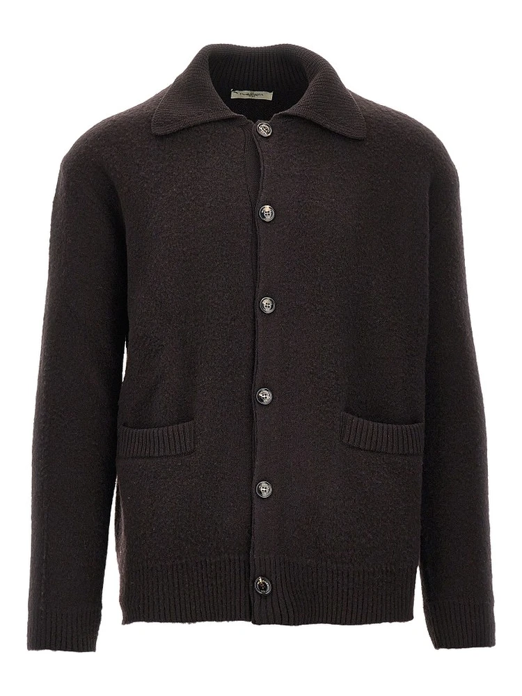Virgin wool cardigan