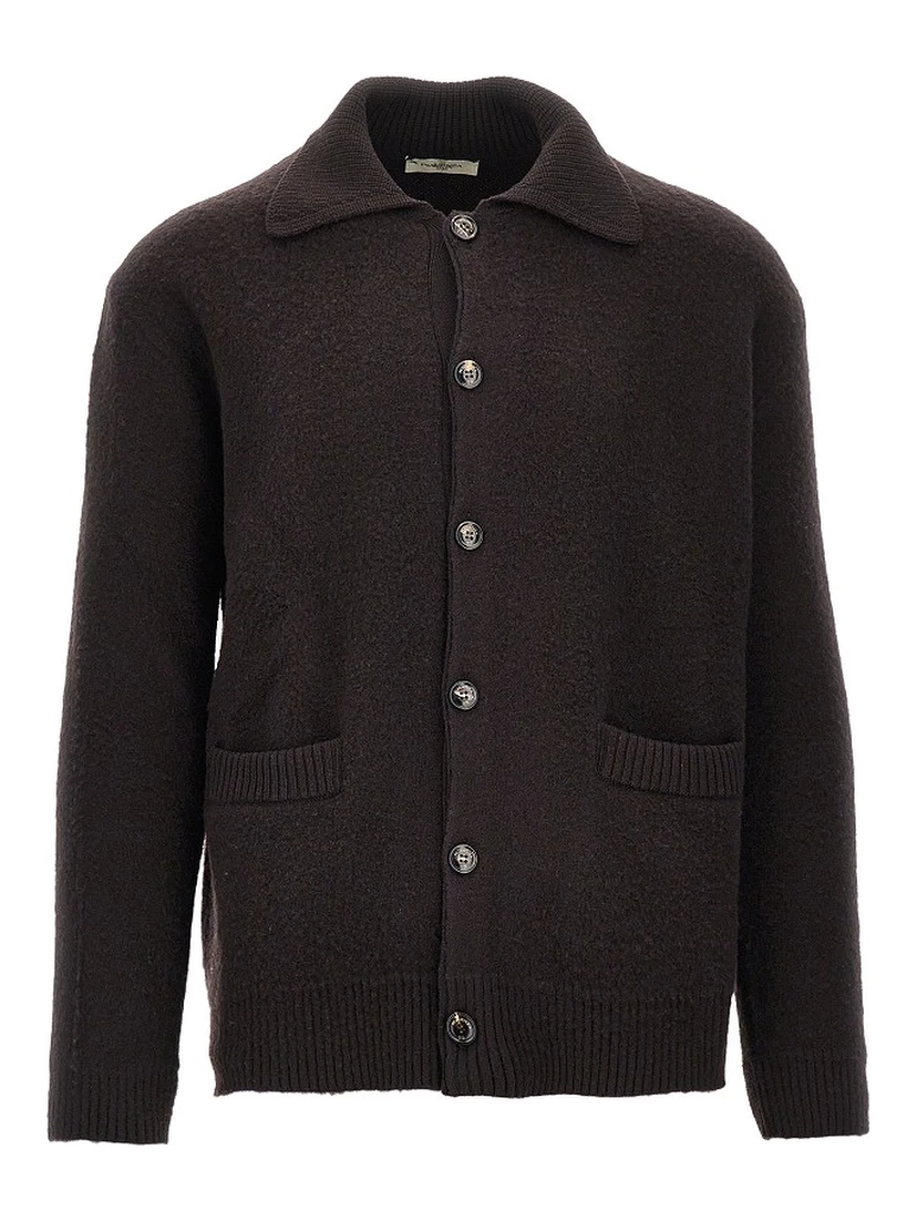 Virgin wool cardigan